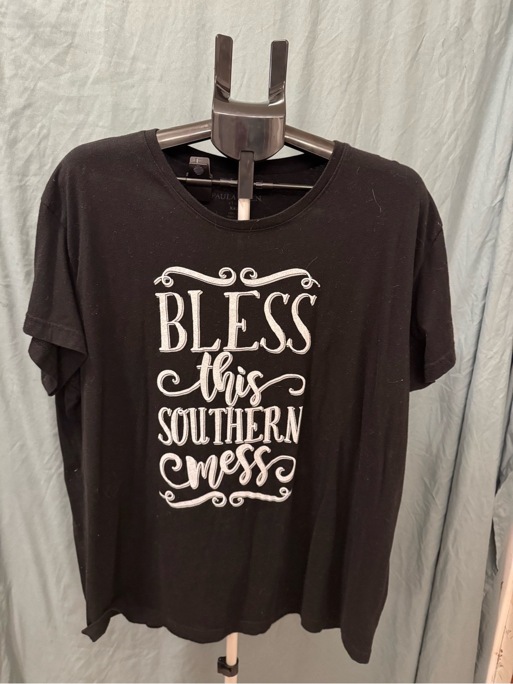 Bless This Southern Mess Graphic Tee - Black